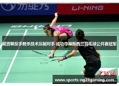 戴资颖反手劈杀技术压制对手 成功夺得新西兰羽毛球公开赛冠军